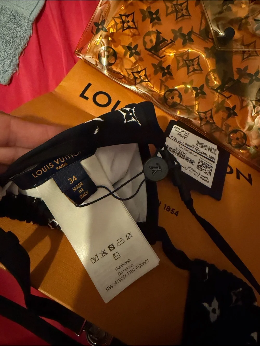 Louis Vuitton bikini top